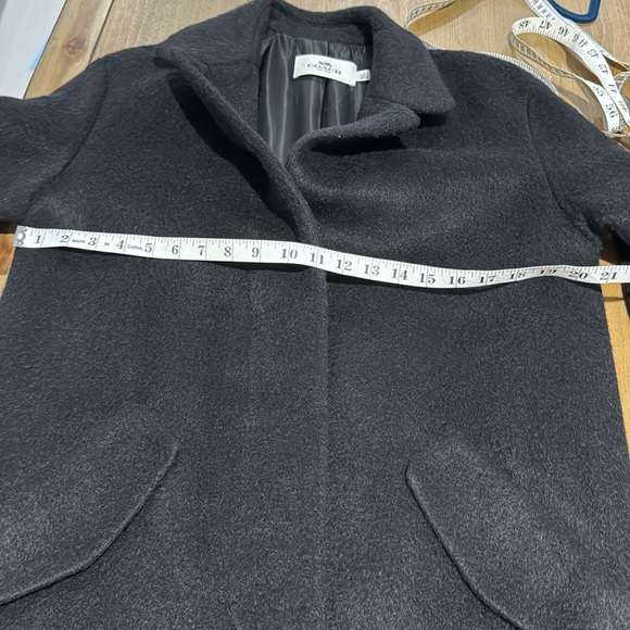 Coach mohair coat. - Picture 6 of 6